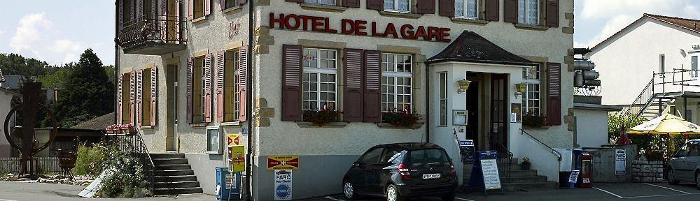 Hotel De La Gare Sugiez المظهر الخارجي الصورة